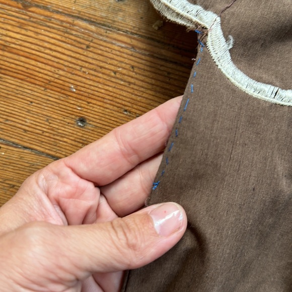 Vintage 60s/70s embroidered sundress / coverup - Picture 6 of 7